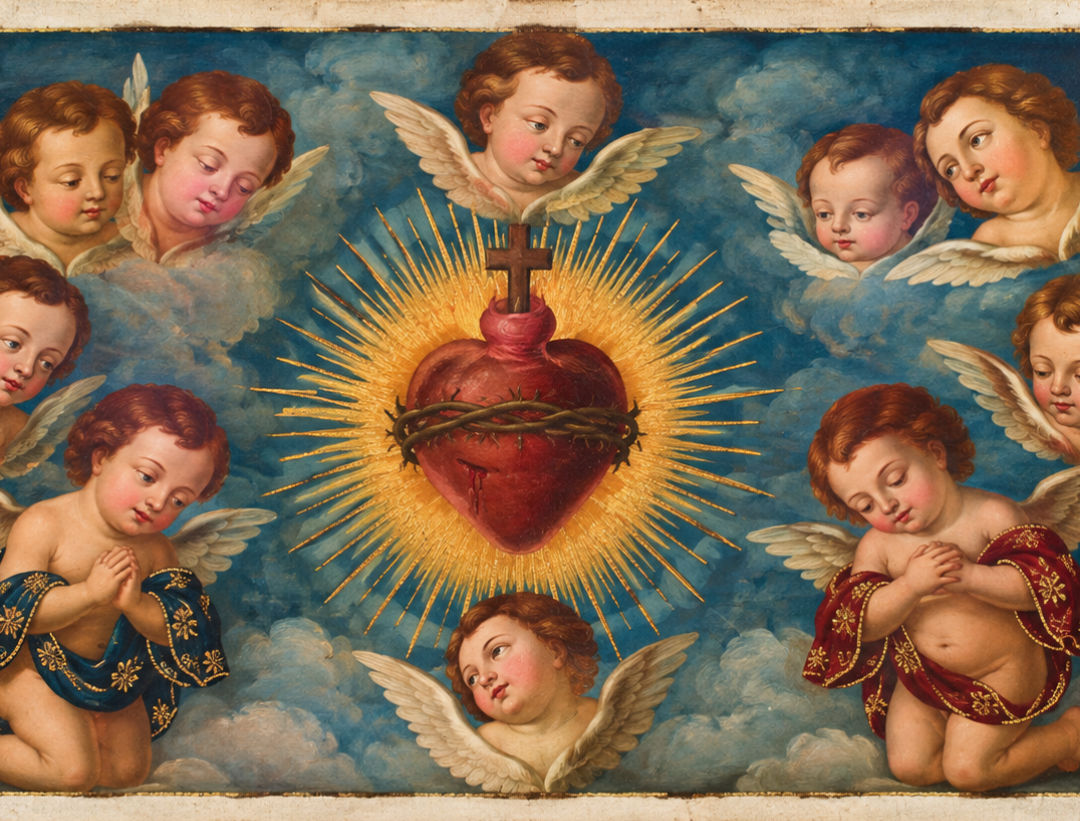 Affresco del Sacro Cuore